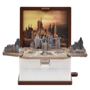 جاسوییچی کتاب بازشو هری پاتر نقشه هاگوارتز رنگ قهوه‌ای